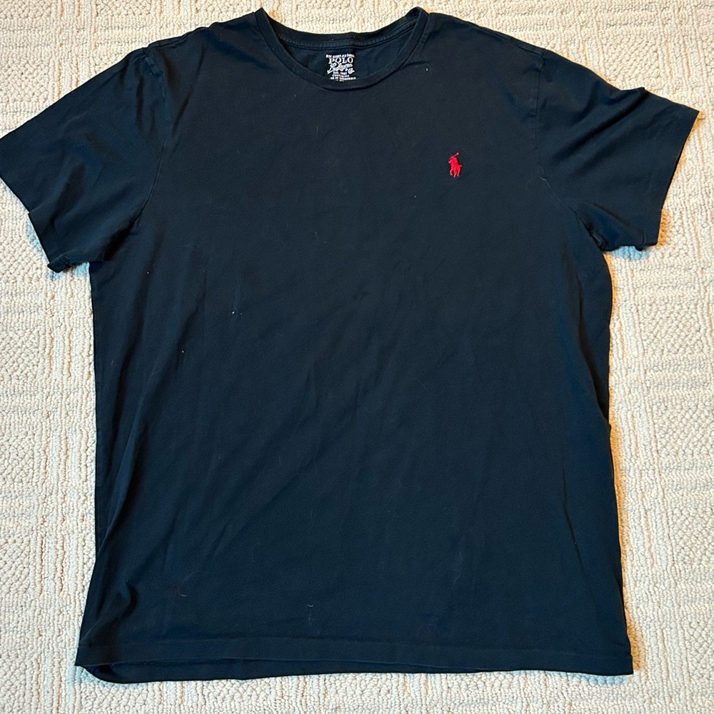 Polo Ralph Lauren Black T-Shirt XL